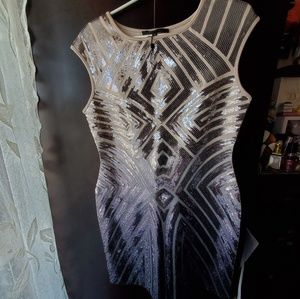 Bcbg sequin dress